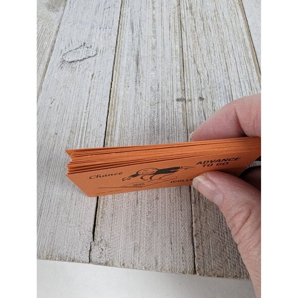 Vintage 2007 Monopoly Replacement Cards Chance Community Chest - Picture 5 of 5